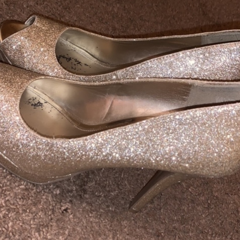Gold Heels (Size 9.5)